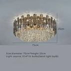 D75cm plafond / 3 Lumières changeable