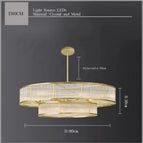 80cm / Cadre Or / Lumière chaude