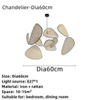 Chetelier-Diamètre60cm / Lumière chaude