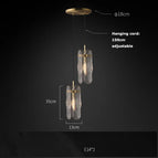 2 Lumière / Cadre Or / Lumière chaude