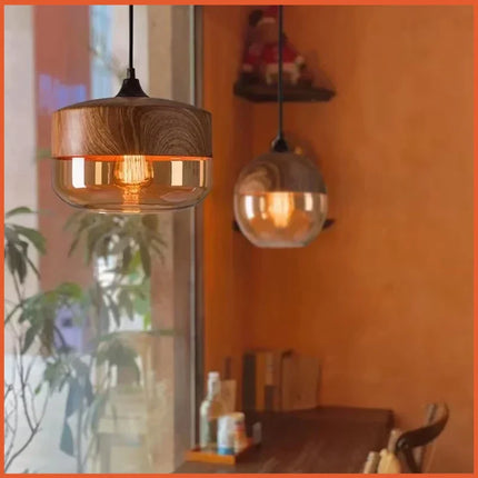 Suspension nordique moderne en verre DINDALLED pour salon et chambre