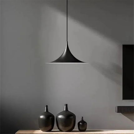 Suspension scandinave minimaliste en métal pour salle à manger