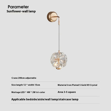 Suspension LED moderne minimaliste en aluminium avec lumière chaude réglable pour salle à manger