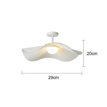 Suspension LED Nordique en fer et tissu, lumière blanche et chaude, pour salon et chambre