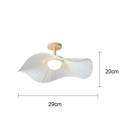 Suspension LED Nordique en fer et tissu, lumière blanche et chaude, pour salon et chambre