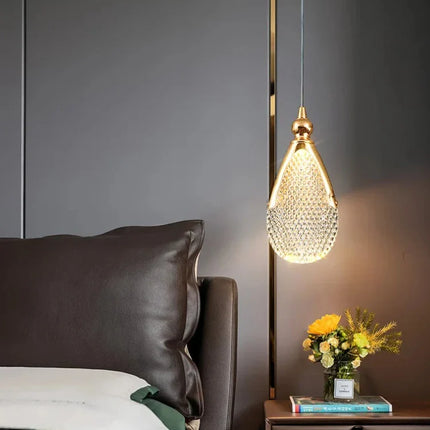Suspension LED nordique moderne en acrylique, lumière blanche ou chaude pour salon et salle à manger
