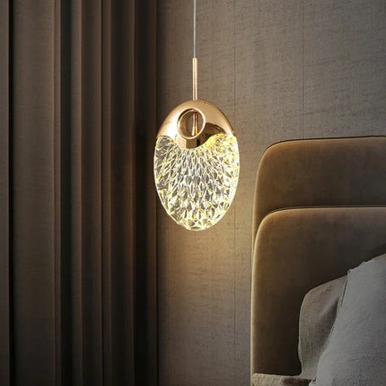 Suspension LED nordique moderne en acrylique, lumière blanche ou chaude pour salon et salle à manger
