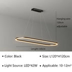 Noir 120cm / Naturell Blanc(sans télécommete)