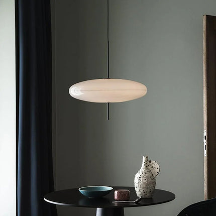Suspension moderne LED en acrylique forme soucoupe volante pour intérieur