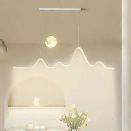Suspension LED Moderne en Métal pour Restaurant et Bar, Éclairage Intérieur Élégant