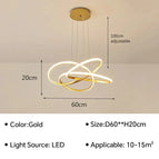Or D60cm / Naturell Blanc(sans télécommete)
