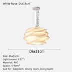 Blanc-Diamètre33cm / Lumière Froide