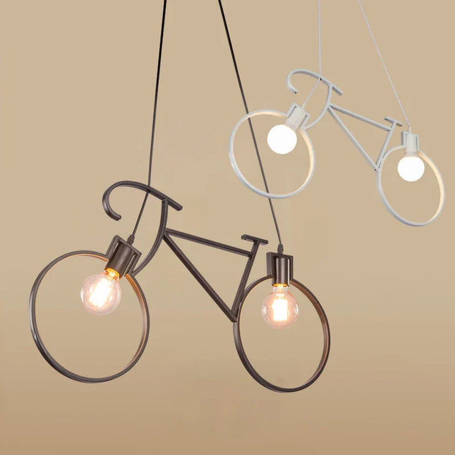 Suspension industrielle vintage en fer, luminaire E27 pour ambiance cosy
