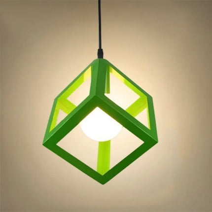 Suspension moderne en fer style américain pour salon et chambre