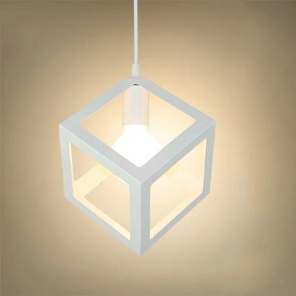 Suspension moderne en fer style américain pour salon et chambre
