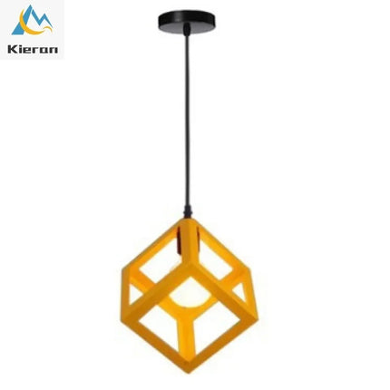Suspension moderne en fer style américain pour salon et chambre
