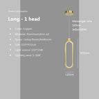 B-Or Jaune-1Tête(s) / Lumière Froide Blanc (sans télécommete )