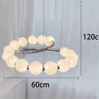 Argent 60cm / Lumière Froide 6000K