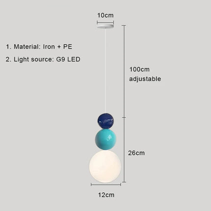 Suspension LED design nordique moderne en métal, lumière chaude ambiance cosy