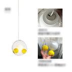 Jaune clair Transparent / D16,5 cm / Lumière chaude