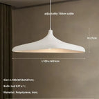 Blanc Diamètre100cm / Lumière chaude
