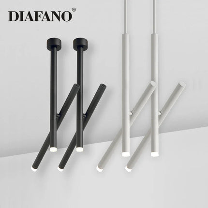 Suspension LED COB Moderne en Aluminium, 10W, Luminaire de Plafond Dimmable