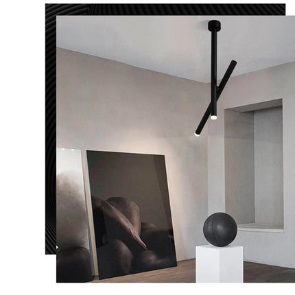 Suspension LED COB Moderne en Aluminium, 10W, Luminaire de Plafond Dimmable