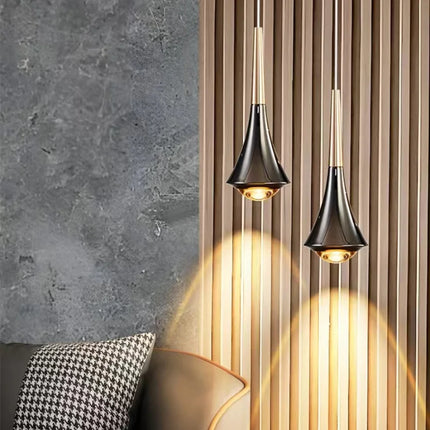 Suspension LED Moderne en Aluminium, Luminaire Décoratif pour Chambre et Cuisine