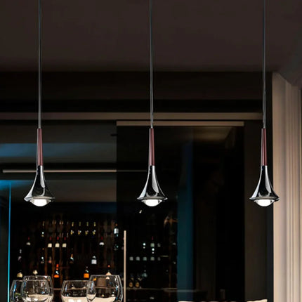 Suspension LED Moderne en Aluminium, Luminaire Décoratif pour Chambre et Cuisine