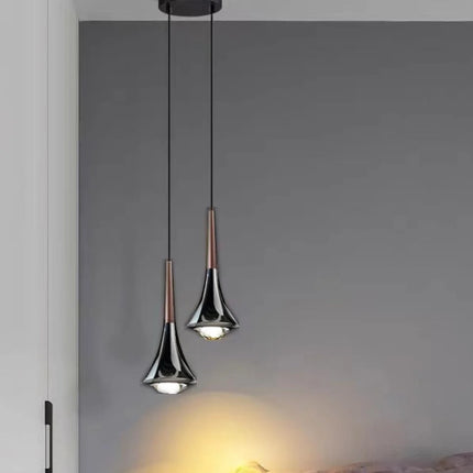 Suspension LED Moderne en Aluminium, Luminaire Décoratif pour Chambre et Cuisine