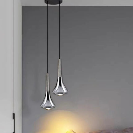 Suspension LED Moderne en Aluminium, Luminaire Décoratif pour Chambre et Cuisine