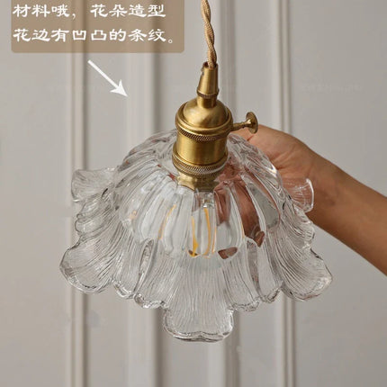 Suspension LED moderne en verre vert avec interrupteur tactile pour salon et balcon