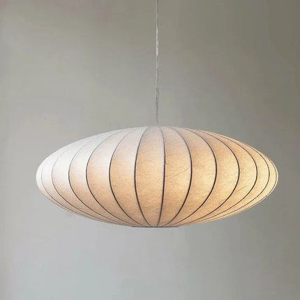 Suspension en soie Wabi Sabi moderne E27 LED pour salon et salle à manger