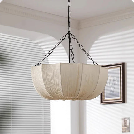 Suspension Wabi Sabi Nordique en tissu pour salon et salle à manger