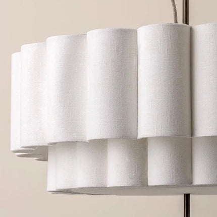 Suspension en tissu japonais Wabi Sabi, lumière chaude pour salon et chambre