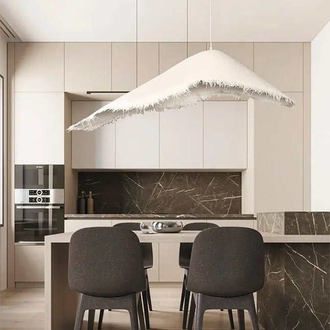 Suspension LED Wabi Sabi au design rétro, luminaire décoratif pour salon et hôtel