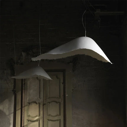 Suspension LED Wabi Sabi au design rétro, luminaire décoratif pour salon et hôtel