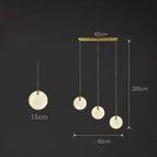 3 Lumière long / Lumière chaude / Chassis Or