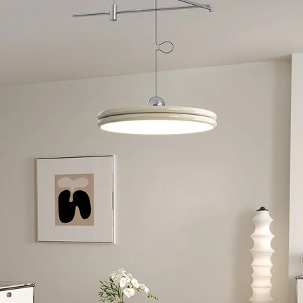 Suspension moderne en métal chromé pour salle à manger et bureau