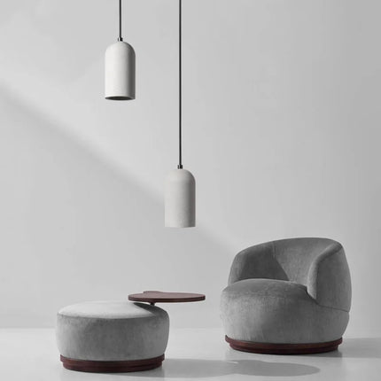 Suspension LED Nordique Moderne en Pierre, Luminaire pour Salle à Manger