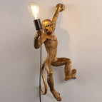 Mur doré gauche / Lumière chaude