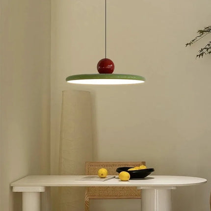 Suspension LED rotative nordique en fer blanc pour salon et chambre