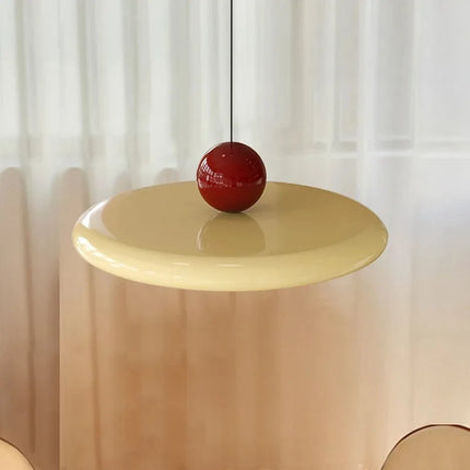 Suspension LED rotative nordique en fer blanc pour salon et chambre