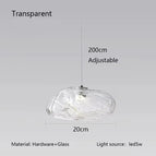 Transparent-20cm / Lumière chaude