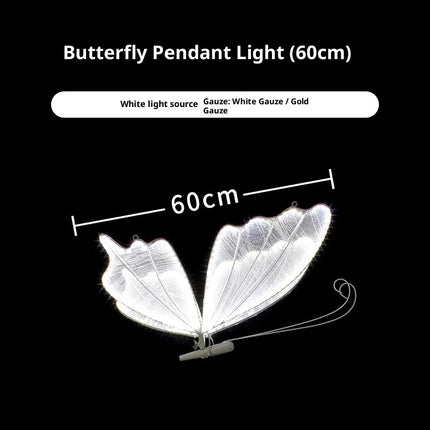 Suspension papillon lumineuse LED pour décoration mariage et plafond