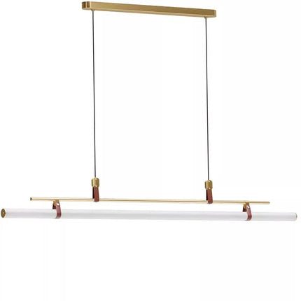 Suspension LED moderne en métal pour salle à manger et bureau