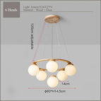 bois 6 Tête(s) / 90-260V / Lumière Neutre