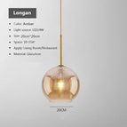 Ambre 20cm / Sans ampoule