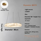 D 80CM / 3 lumières changeables