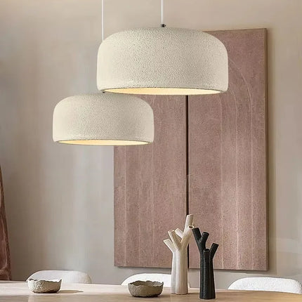 Suspension LED E27 Wabi Sabi minimaliste pour bar et restaurant